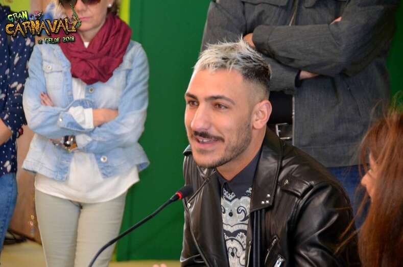 Nauzet Alfonso, diseñador Telde, en una imagen de archivo (Foto TA)